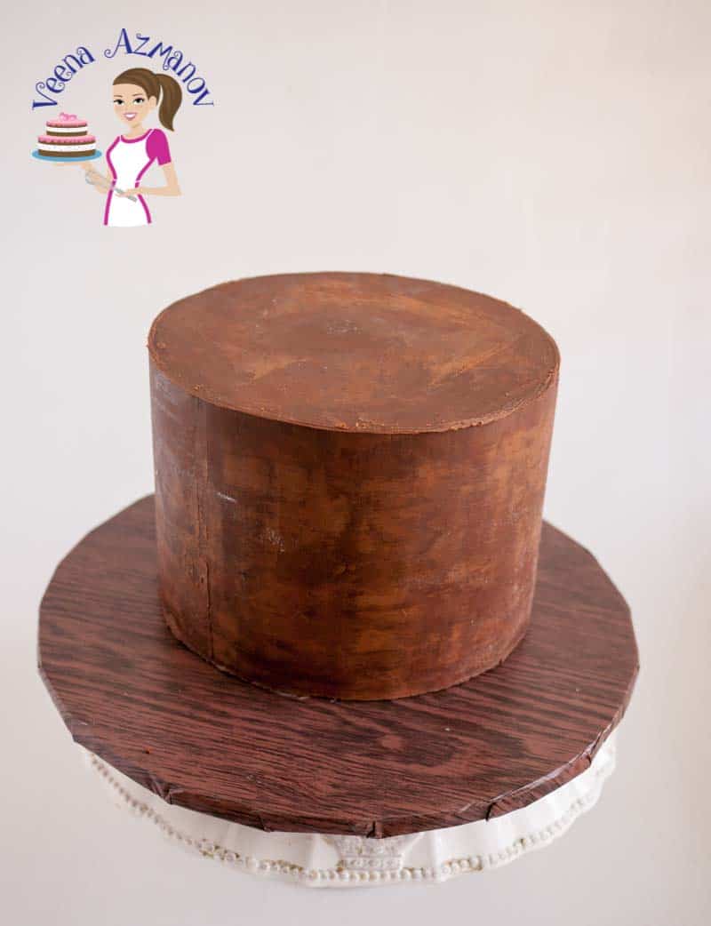 How long does it take you to ganache a cake ? 😍 #foryoupage #ganacher