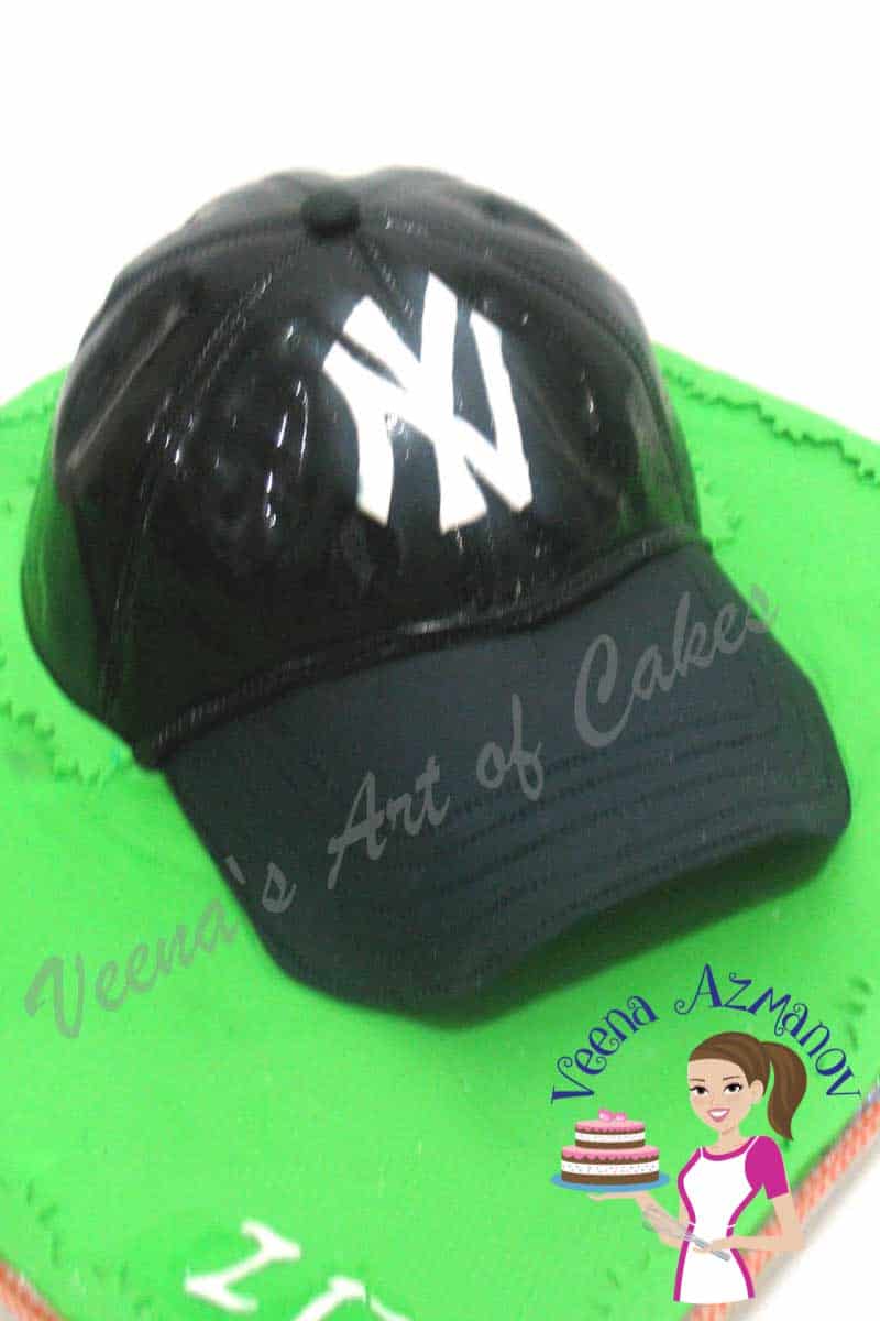 New York Yankees Cap Cake