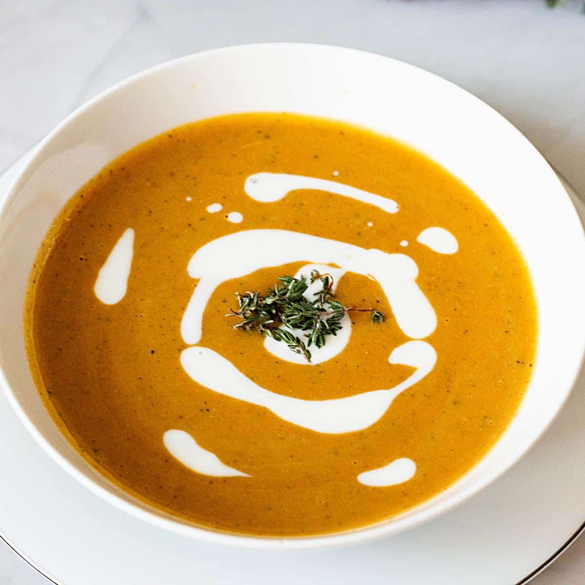 Roasted Butternut Squash Soup