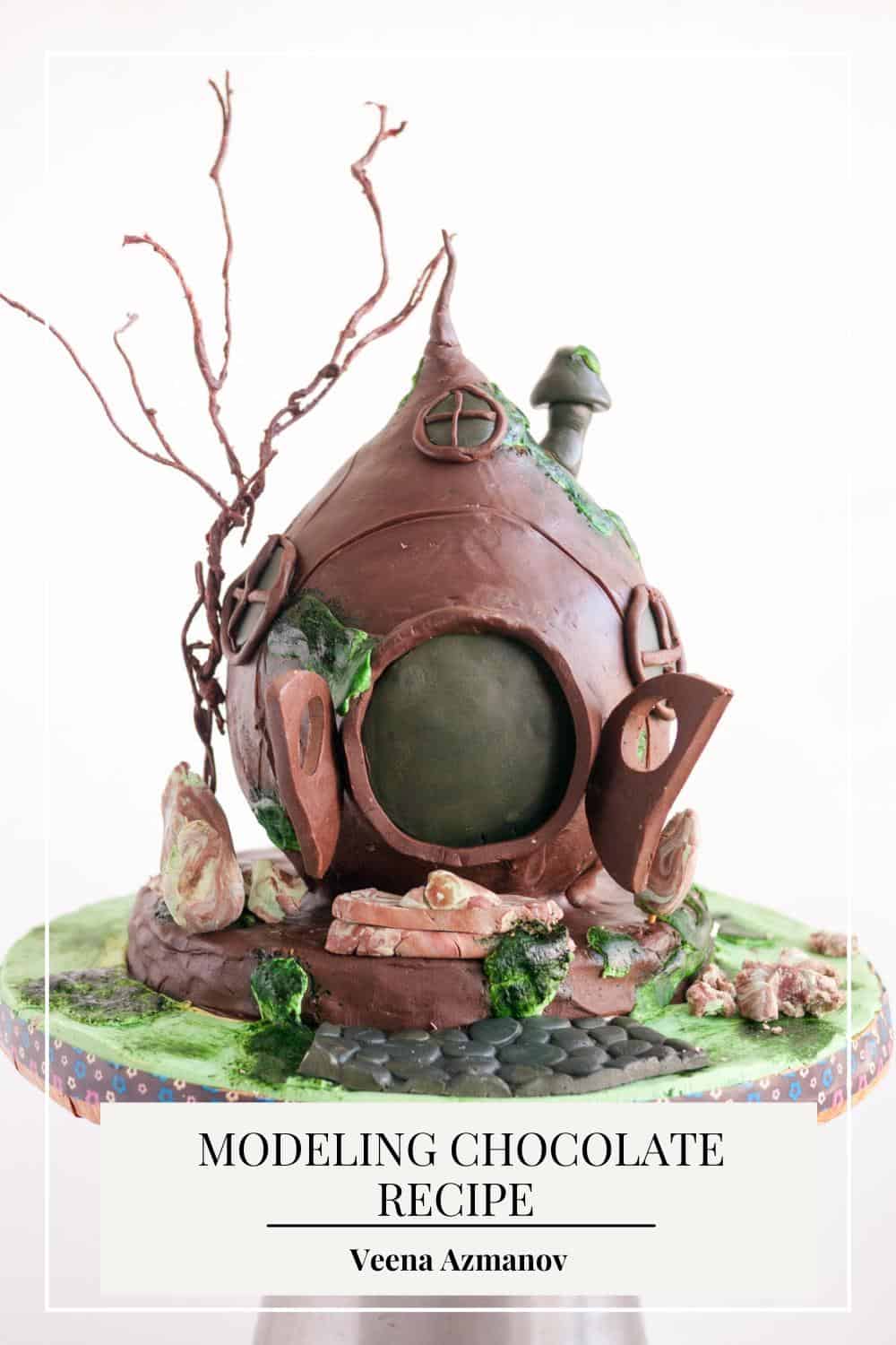 Modeling Chocolate (2 Ingredients 5 Mins) Veena Azmanov