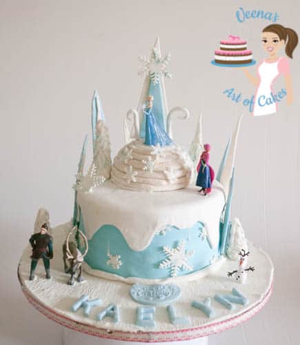 Frozen Theme Cake