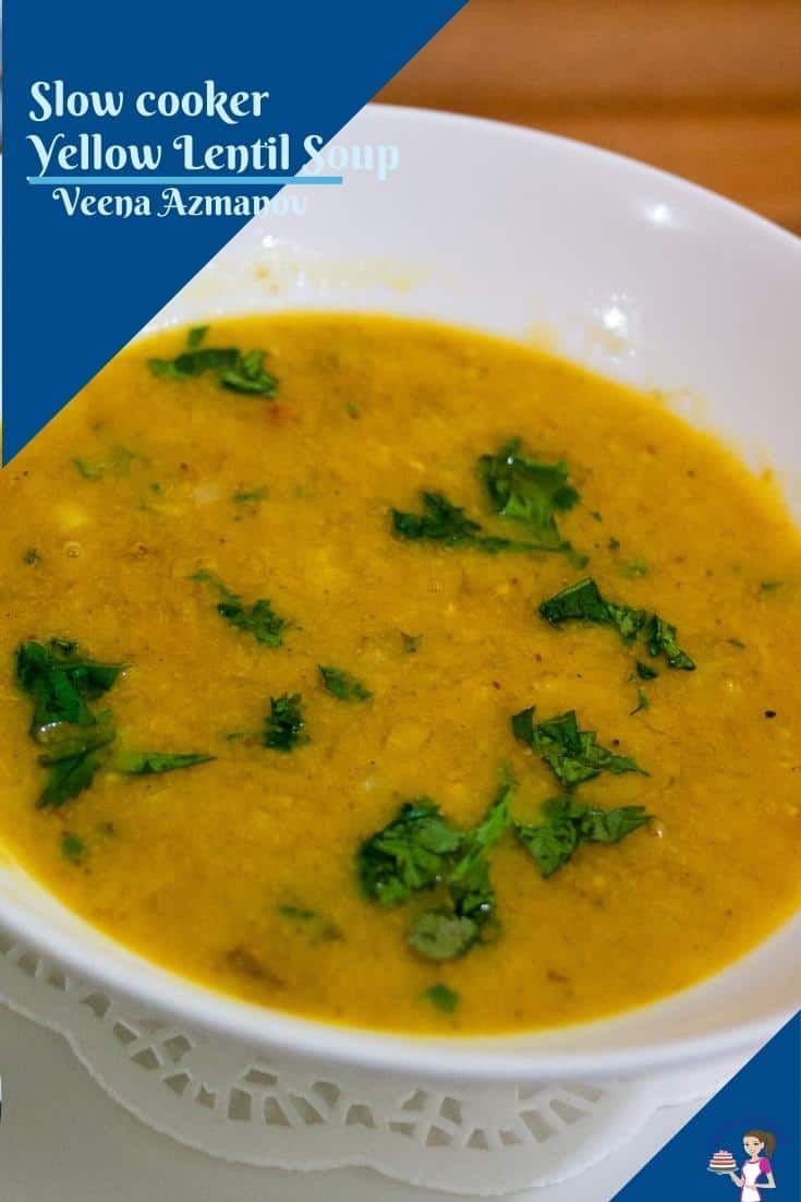 Yellow Lentil Soup Recipe for Cozy Comfort Veena Azmanov