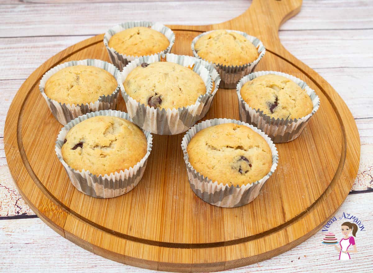 Chocolate Chip Banana Muffins