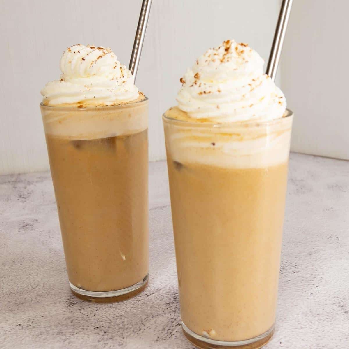 Iced Pumpkin Spice Latte